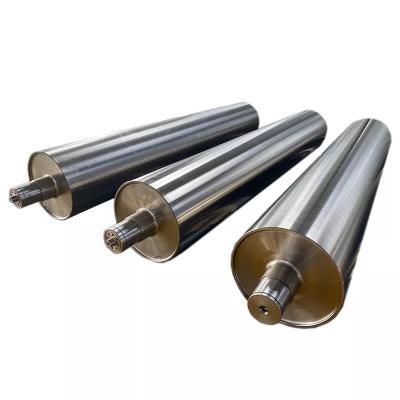 China Mill Finished Galvanized Gravity Roller Large Steel Cylinder Roller Industrial Steel Rollers à venda