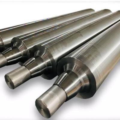 China Mill Finished Industrial Carrying Roller Steel Cylinder Roller Industrial Steel Rollers for sale