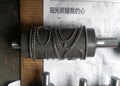 Chine Rouleau de gaufrage Chrome plaqué, dureté HRC 62 d'acier allié à vendre