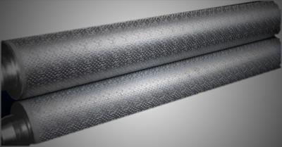 China Customized Pattern Knurled Rollers With High Durability For Wallpaper , Tiles , Glass for sale