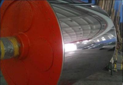 China High Accuracy Mirror Roller With 20# , 45# Seamless Pipe , Metal Plate Roller for sale