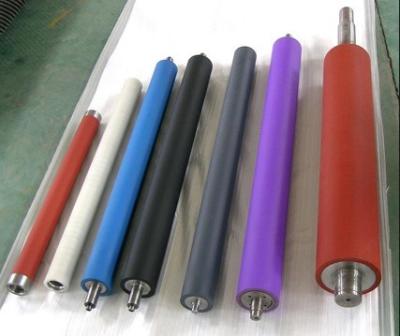 China Precision Short Size Industrial Small Rubber Rollers , Printer Roller for sale