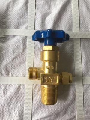 China oxygen cylinder valves CGA 540 / CGA 580 brass material for sale