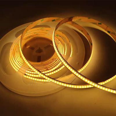 China Dimmable Adjustable Cob Rgb Led Strip CCT 2700K To 6500K Cob Led Strip Warm White for sale