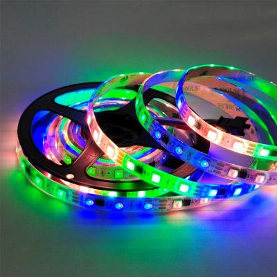 China 5m 10m 15m Wifi Smart LED Strip Lights 15m Flexible Strips 5050 Outdoor for sale