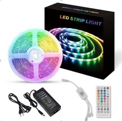 China Music Ip65 APP Home Led Light Strip Flexible Waterproof Luces Rgb 5050 Kits for sale