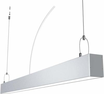 China Pasillo montado pendiente linear de aluminio llevado de gama alta del perfil LED de la luz de tira para arriba abajo en venta