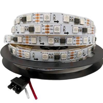 Chine Lumière accessible 24V Aclorol 5050 programmables de la bande flexible LED de WS2811 Digital LED à vendre