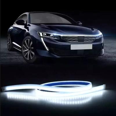 China 1.5m 1.8m Modified Car Lights Strip Auto Head Lamp Daytime Running Car Head Light Led for sale