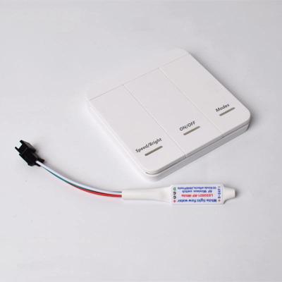 China 12V 24V White Wireless Light Controller Flowing Water Running Led Strip Controller for sale