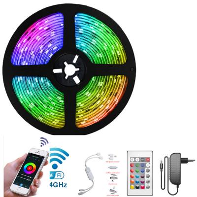China 5M 5050 Wifi App Flexible Smart LED Mood Light Kit Dream Color Change For Decoration for sale