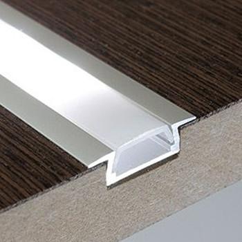 China Kitchen Bar Cabinet Ceiling Edge Lighting Strip Alu U Shape Channel Recessed Drywall Plaster for sale