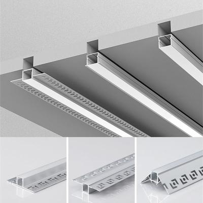 China 24VCeiling perfil de aluminio llevado blanco integrado del alumbrado lateral SMD para la cocina del salón en venta