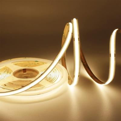 China 2023 COB LED Strip 480leds 2700K 3000K 4000K 6000K Dotless Flexible Tape Light for sale