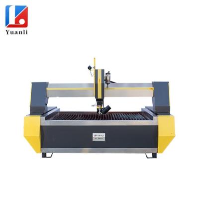 China Cnc Granite Water Jet Tile Cutter 5 Axis Stones Porcelain Tile Cutting Machine for sale