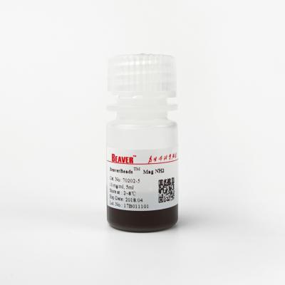 China Silikon-magnetische Aminoperlen für Protein-Reinigung 500nm 10 mg/ml 5 ml zu verkaufen