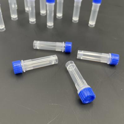 중국 합동 반지 살균을 가진 의학 폴리프로필렌 1.8 mL 표본 수집 작은 유리병 판매용