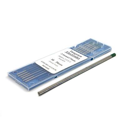 China WP Tungsten Welding Electrodes Easy Arc Welding Rod Bar Shaped 150mm 175mm Length for sale