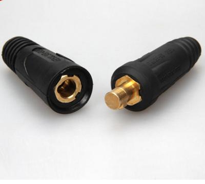 China Male Cable Joint Cable Joint Connector 35-50 Mm2 Euro Type Brass Material for sale