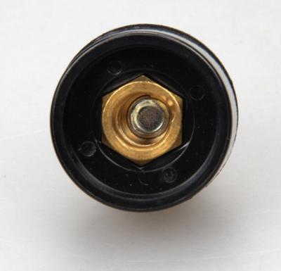 China Female Panel Socket 35-50 Mm2 Femal Cable Joint Connector Tig Brass Material for sale