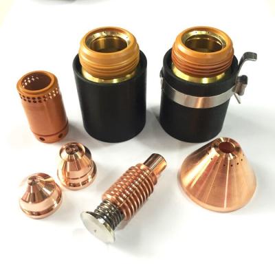 China Compatible parts for Hypertherm Consumables , Hypertherm Powermax 125 Consumables 420169 220975 220971 for sale