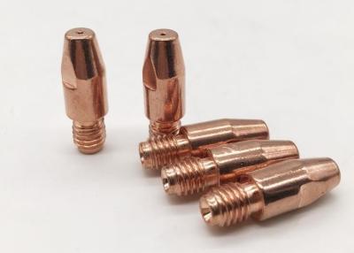 China M8*30 E-Cu CuCrZr Contact Tip For Binzel Type 501D Mig Welding Torch for sale