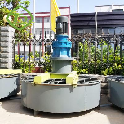 Chine 2-12 machine de mélangeur de compost de mélangeur à disque de production d'engrais de TPH à vendre