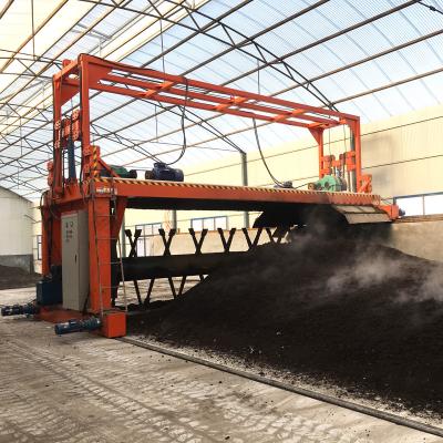 China Hühnerüberschüssige Düngemittel-Kompost-Turner Machine Manure Ferment Compost-Maschine zu verkaufen