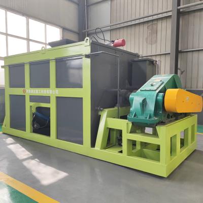 China Vaca horizontal Dung Compost Making Machine del depósito de fermentación 10KW en venta