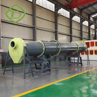 China 7.5KW Rotary Drum Cooler Fertilizer Cooling Machine 2-4 Tons/H for sale