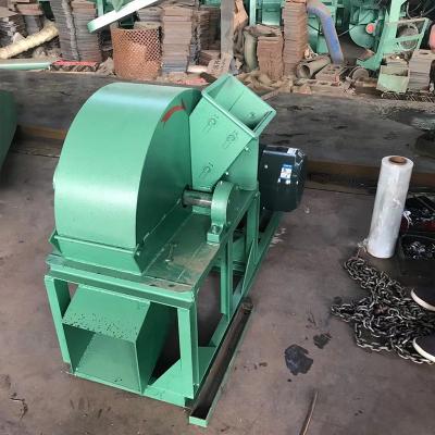 China 4TPH Wood Pellet Hammer Mill Biomass Wood Chip Crusher Green for sale