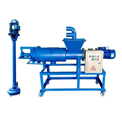 China 7.5KW Manure Dewatering Screw Press Fertilizer Drying Equipment Multifunctional for sale