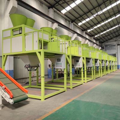 중국 NPK 비료 패키징 머신 낟알 25 킬로그램 자루 충전기 판매용