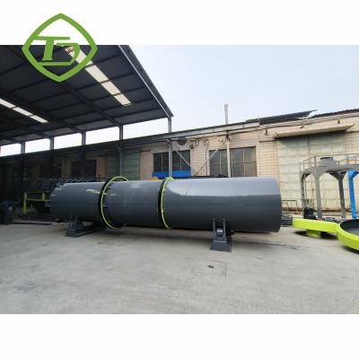 China Poultry Dung Rotary Drum Dryer Fertilizer Cylinder Drying Machine for sale
