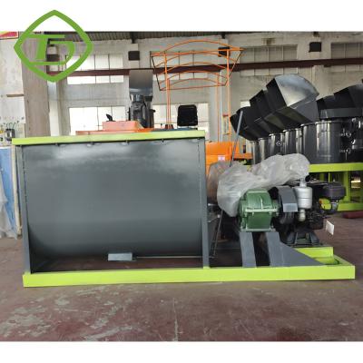 中国 SUS304 Horizontal Fertilizer Mixer Machine Equipment  380V  3phase 販売のため