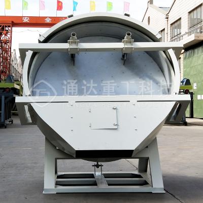 China Organic Fertilizer Pellet Disc Granulator Machine Wet Process 21r/Min for sale