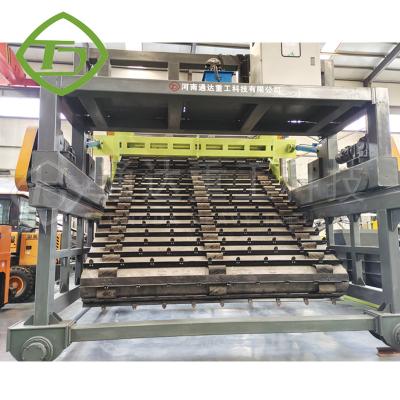 China Chain Plate Type Compost Turner Rapid Composting Machine Organic Animal Waste for sale