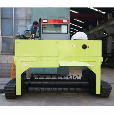 China Automatic Crawler Type Compost Turner Machine For Organic Manure for sale
