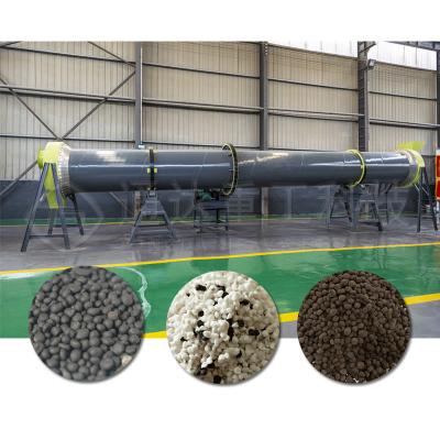 China Rotary Drum Fertilizer Drying Equipment For Chicken Manure Sawdust Briquettes Sand for sale