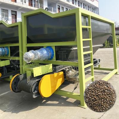 China High Effective Forklift Automatic Feeding Machine Organic Fertilizer Line for sale