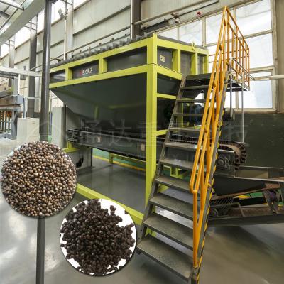 China Línea de producción de fertilizantes Esgoto materias primas orgánicas Cisterna de alimentación de carretillas elevadoras en venta