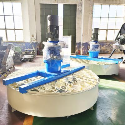 China 415V Fertilizer Powder Disc Mixer Machine High Efficiency Max. Loading Capacity 1.5m3 for sale