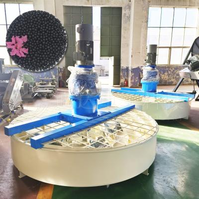 China 5000L Organic Fertilizer Mixing Equipment Fertilizer Disc Mixer Machine for sale