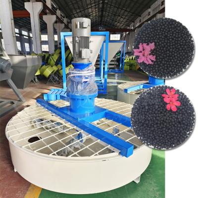 China Fertilizer Production Disc Mixer Feeding Machine 15rpm 12t/h for sale