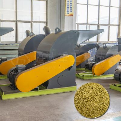 China 600kg/h Fertilizer Crusher Equipment Animal Feed Processing Forage Chaff Cutter Straw Stalk Crusher en venta