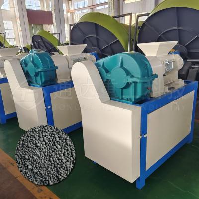 China High Safety Level Double Roller Extrusion Granulator For Bentonite Clay Cat Litter 1t/h for sale