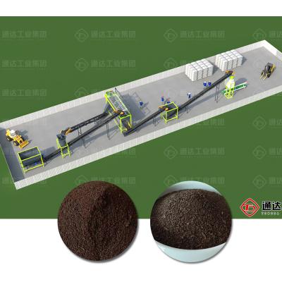 Chine Nouveau produit équipement de fabrication d'engrais pour le compost ligne de production d'engrais organiques à vendre