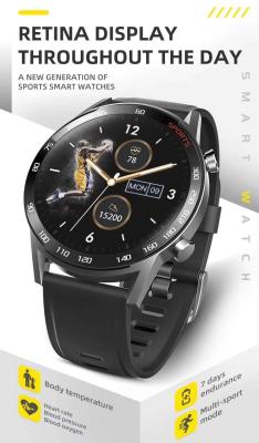 China New High Quality T23 Huawei Style Full Screen Touch Smart Watch With Body Temperature for sale