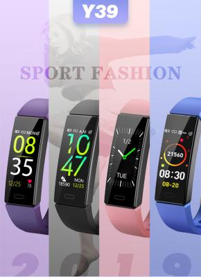 China High Quality Y39 Smart Band With IP68 Waterproof for sale