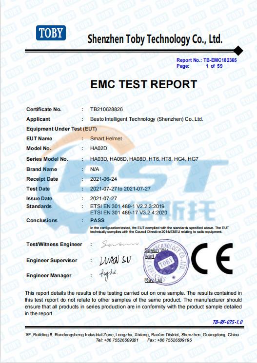 EMC - Besto Intelligent Technology (Shenzhen) Co., Ltd